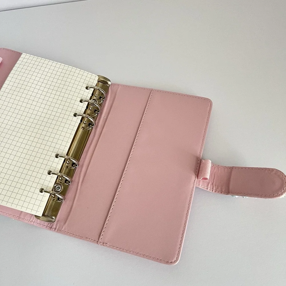 Decoden pink My Melody 3 D sweet piano unofficial journal 3 ring mini binder 5x7